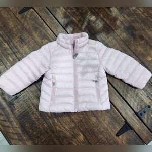 Ralph Lauren Kids Pink Puffer Jacket